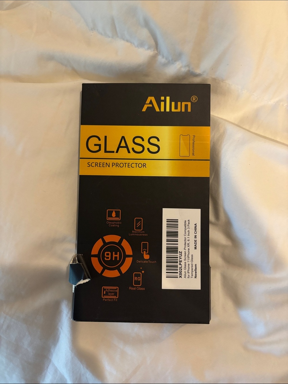 iPhone Clear Tempered Glass Screen Protector Pack